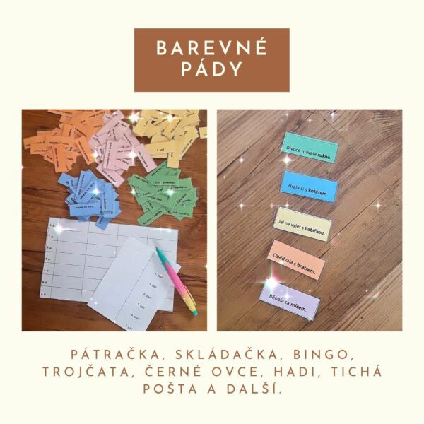 Barevné pády