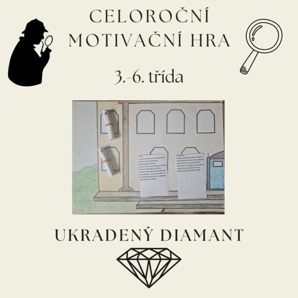 Ukradený diamant – Odhalí žáci pachatele?