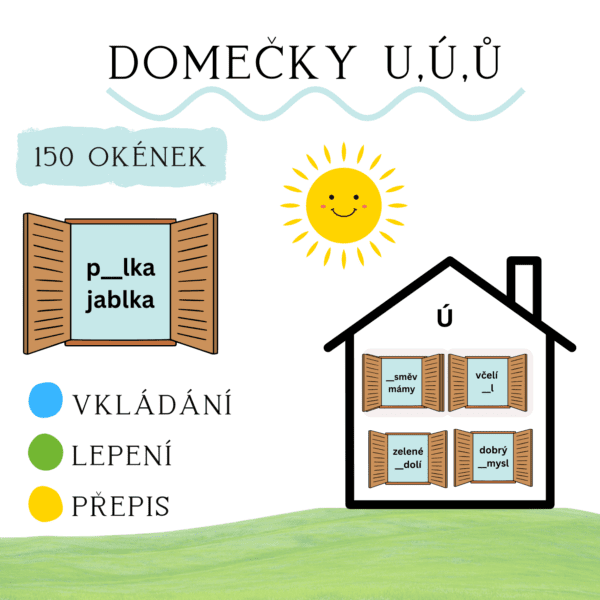 Domečky U, Ú, Ů