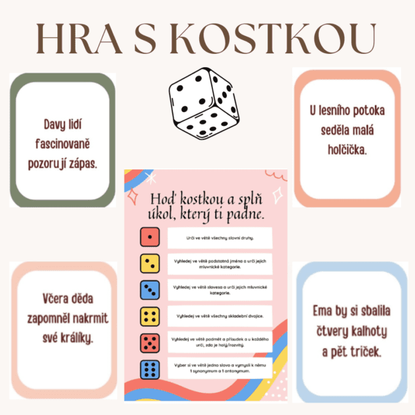 Hra s kostkou – opakování